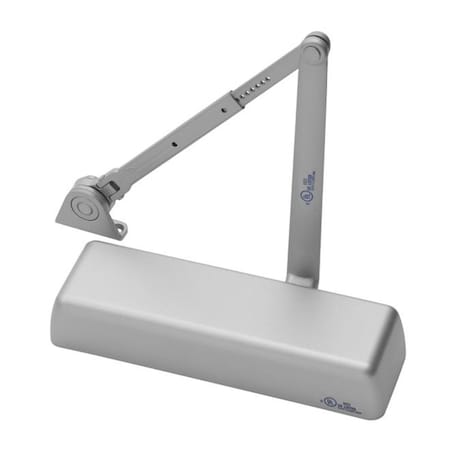 Gan Eden Commercial Hold Open Tri Mount Door Closer, Aluminum GA1633679